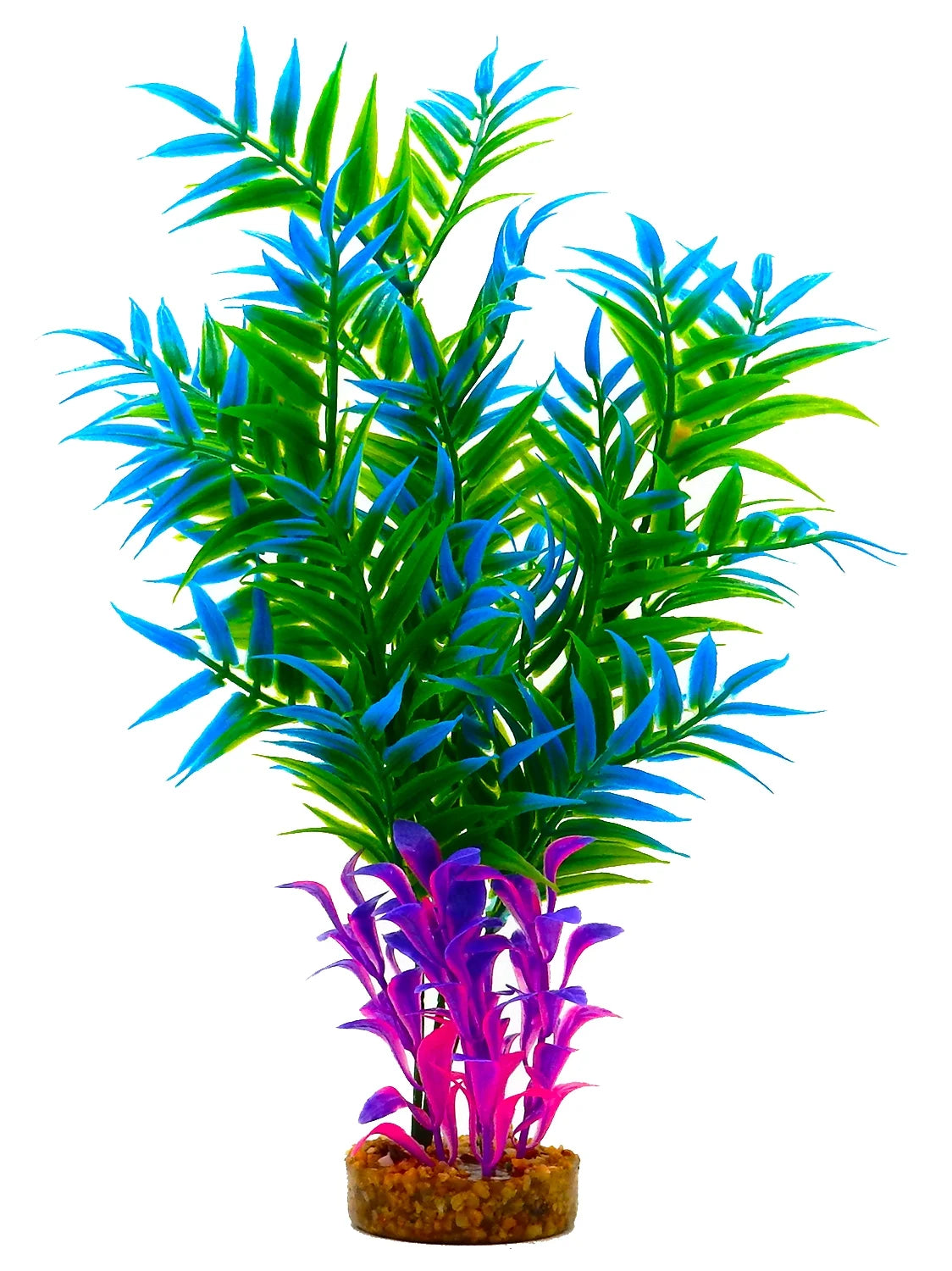 Maidenhair Fern Aquarium Plant Decoration - Bright Colors