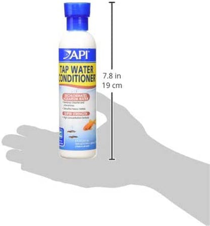 TAP WATER CONDITIONER Aquarium Water Conditioner 8-Ounce Bottle, White (52A),8 Oz