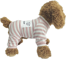 Dogs PJS Clothes for Small Dogs Girl Puppy Pajamas Long Sleeved Onsie Warm Coats Jumpers Outfits