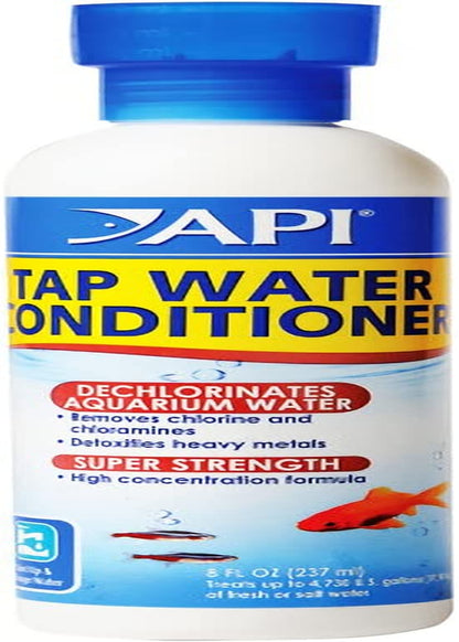 TAP WATER CONDITIONER Aquarium Water Conditioner 8-Ounce Bottle, White (52A),8 Oz