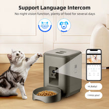 2L Button WIFI or Camera Pet Feeder Timing Smart Automatic for Cats APP Video Intelligent Dry Food Dispenser Dog Feeding Bowl