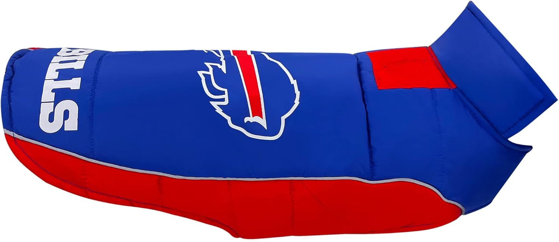NFL Buffalo Bills Puffer Vest for Dogs & Cats, Size Medium. Warm, Cozy, and Waterproof Dog Coat, for Small and Large Dogs/Cats. Best NFL Licensed PET Warming Sports Jacket