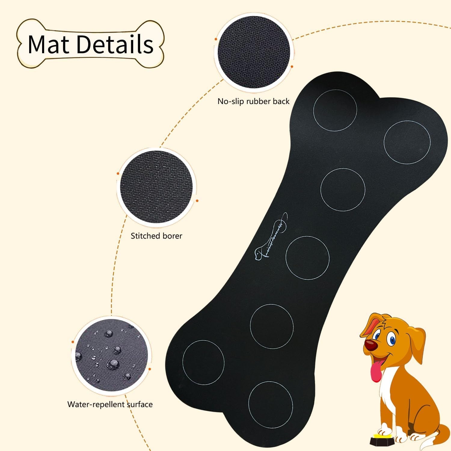 7 Colour Voice Recording Button, Dog Communication Buzzer Button for Pet Training, 30-Second Record and Playback, Includes Waterproof Pad and 50 Scenario Stickers.