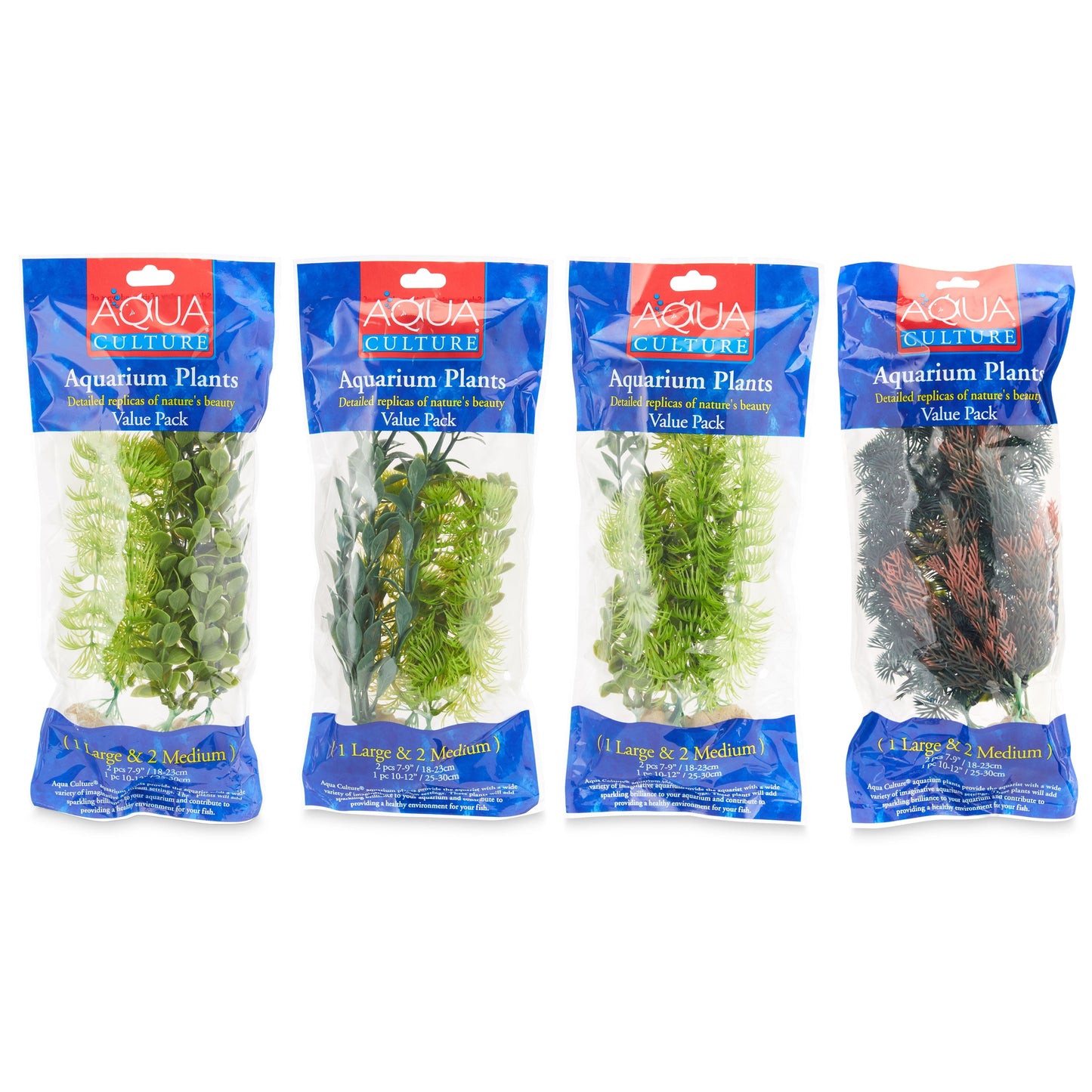 Moneywort, Cabomba & Foxtail Aquarium Plant Assortment (Style Will Vary)