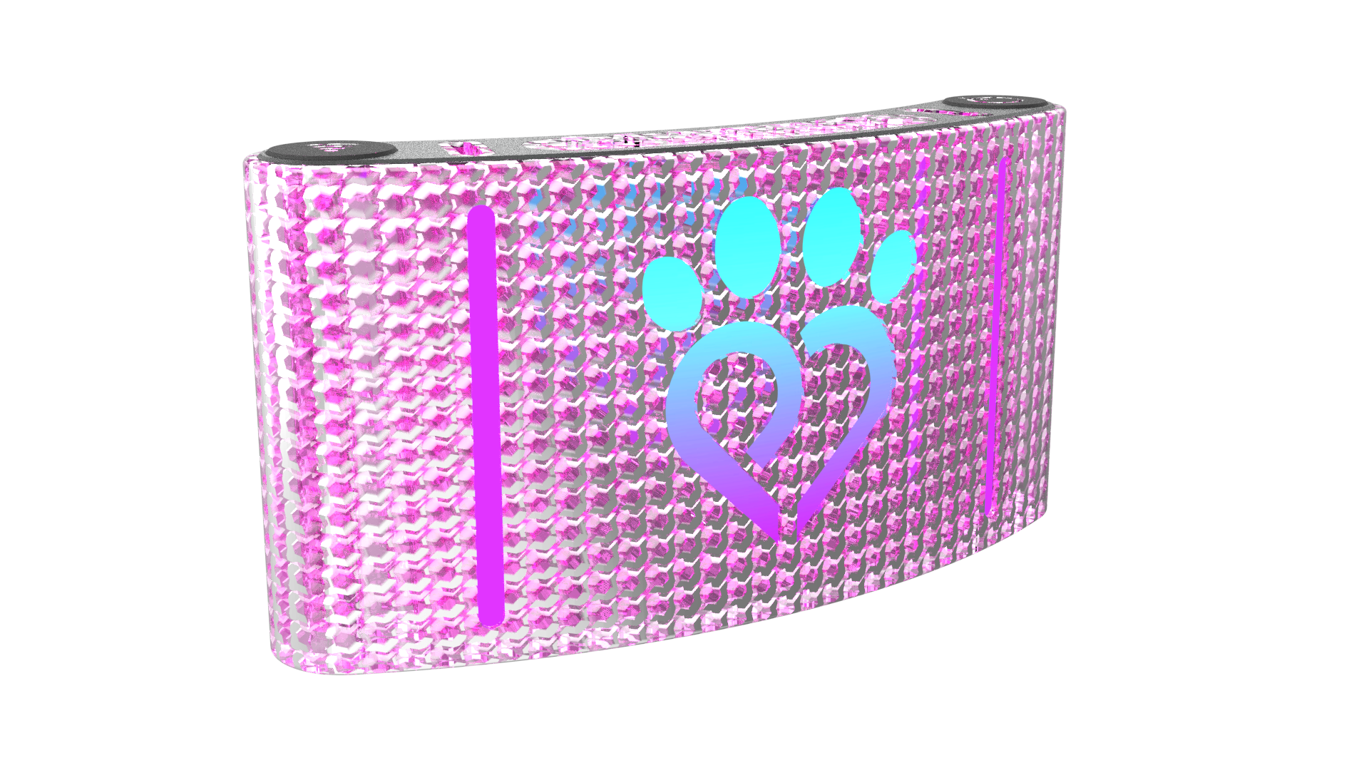 Custom Pink Swarovski Crystal Matrix Brain – Where Luxury Meets Innovation!