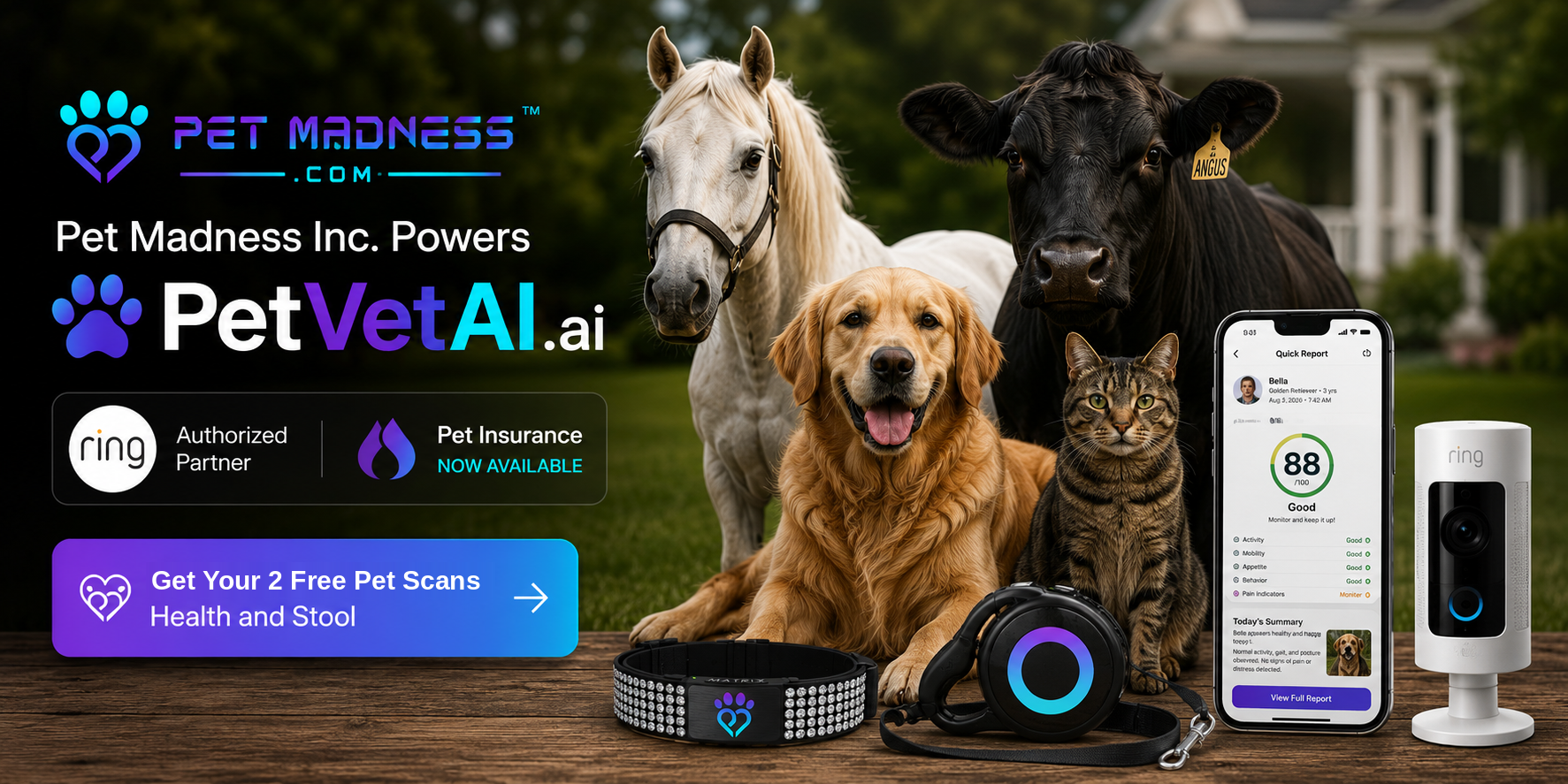 Pet Madness powers PetVetAI.ai